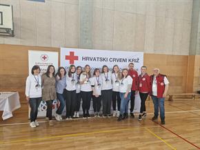 Slika: Održano je 12. Međužupanijsko natjecanje mladih Hrvatskog Crvenog križa