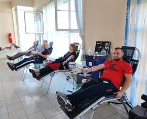 Slika: Akcije dobrovoljnog darivanja krvi u mjesecu prosincu 2023.