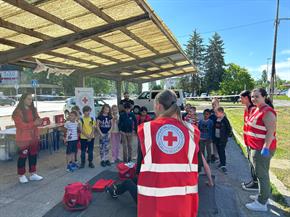 Slika: Nastavak aktivnosti povodom obilježavanja Tjedna Crvenog križa