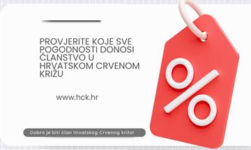 Slika: Provjerite koje sve pogodnosti donosi članstvo u Hrvatskom Crvenom križu