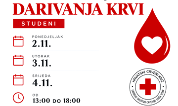 Slika: Akcija dobrovoljnog darivanja krvi - studeni