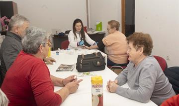 Slika: Aktivan i zdrav dan u dnevnim centrima za umirovljenike u Capragu i Zelenom brijegu