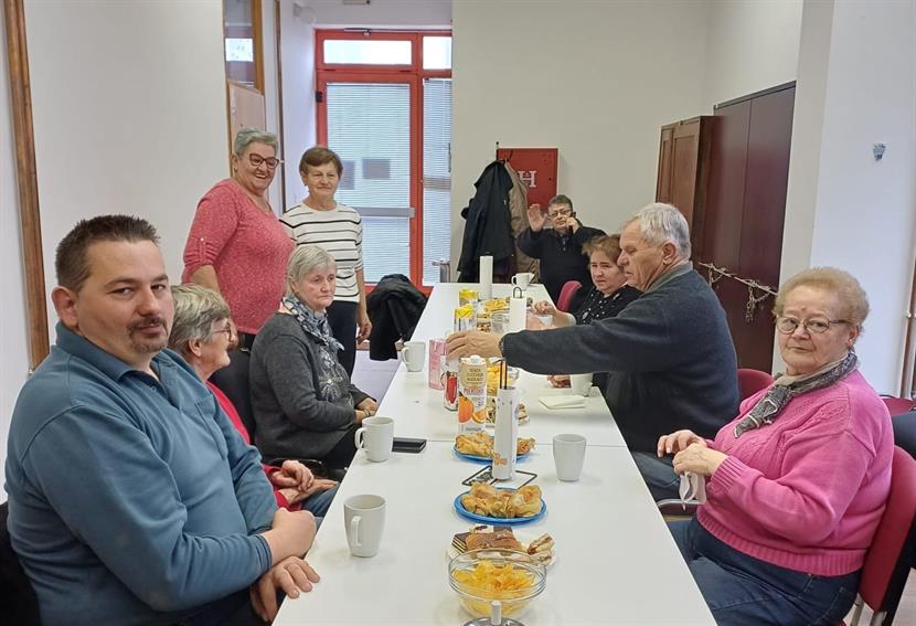 Slika: Proslava Martinja u Dnevnom centru za umirovljenike Zeleni brijeg