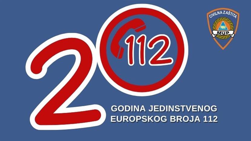 Slika: 20 godina jedinstvenog europskog broja 112 za hitne službe u Hrvatskoj