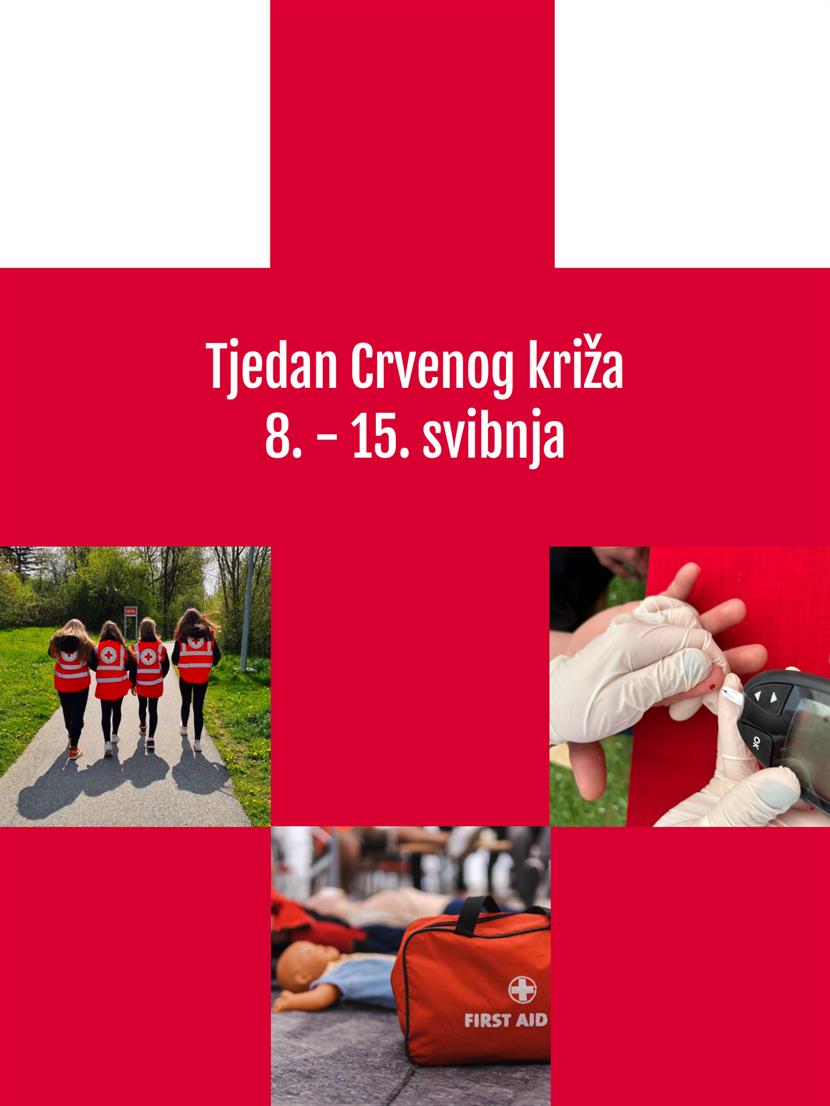 Slika: Obilježavanje Tjedna Crvenog križa – raspored događanja
